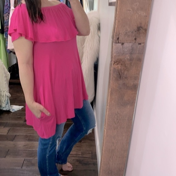 Bellamie pink top size small - Picture 2 of 4